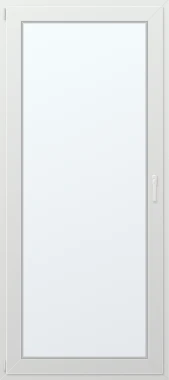 Jednokřídlé plastové balkonové dveře 90x230