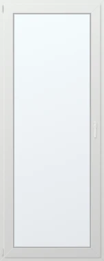 Jednokřídlé plastové balkonové dveře 90x240