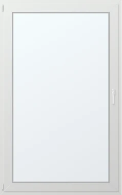 Jednokřídlé plastové balkonové dveře 120x200