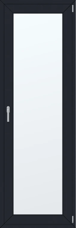 Jednokřídlé plastové balkonové dveře 80x230