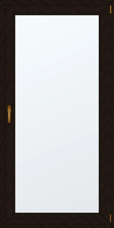 Jednokřídlé plastové balkonové dveře 100x200