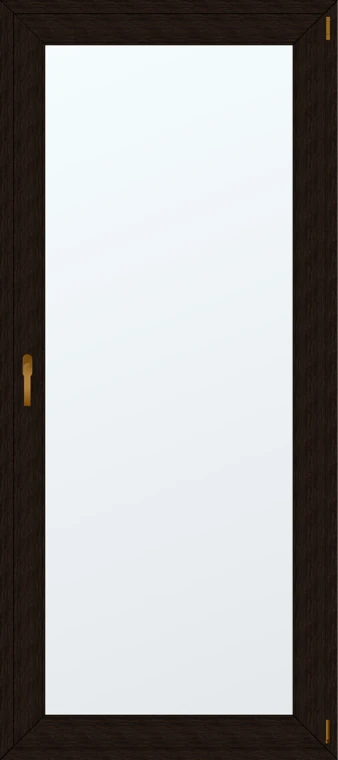 Jednokřídlé plastové balkonové dveře 90x220