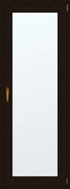 Jednokřídlé plastové balkonové dveře 80x200