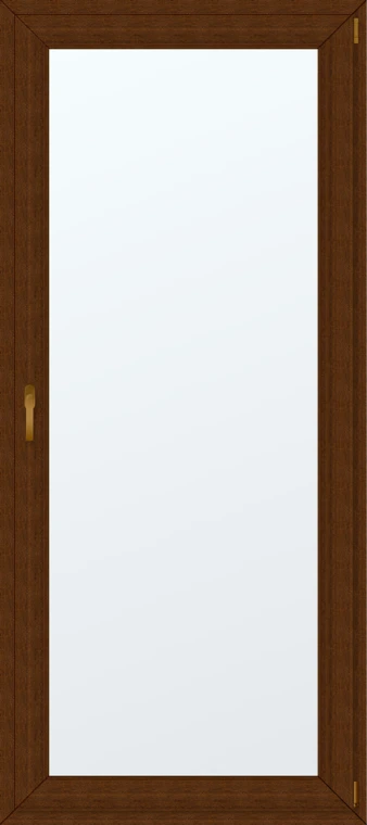 Jednokřídlé plastové balkonové dveře 90x220