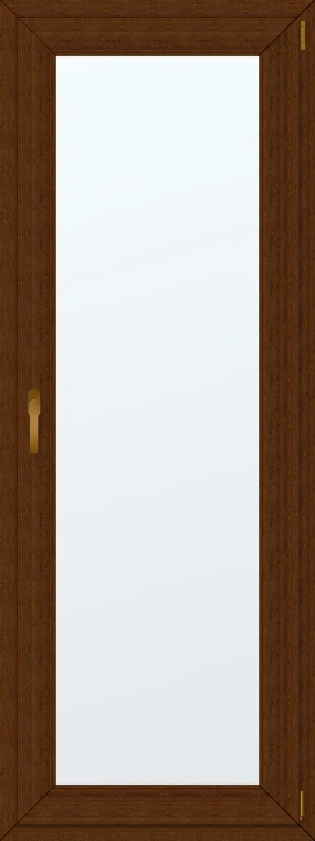 Jednokřídlé plastové balkonové dveře 80x200