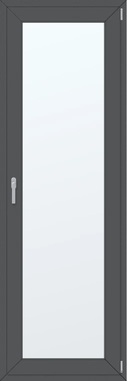 Jednokřídlé plastové balkonové dveře 80x230