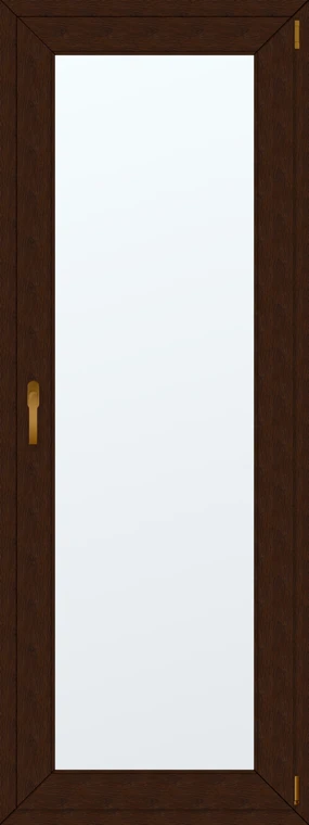 Jednokřídlé plastové balkonové dveře 80x200