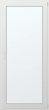 Jednokřídlé plastové balkonové dveře 100x220