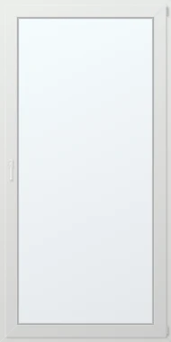 Jednokřídlé plastové balkonové dveře 120x240