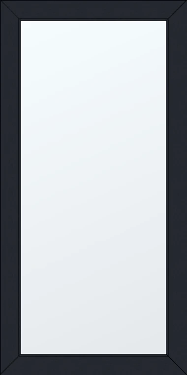 Jednokřídlé plastové okno 80x150