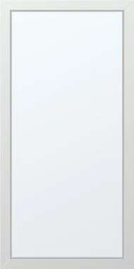 Jednokřídlé plastové okno 100x200