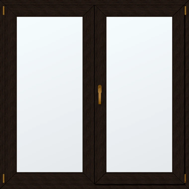 Dvoukřídlé plastové okno 160x160