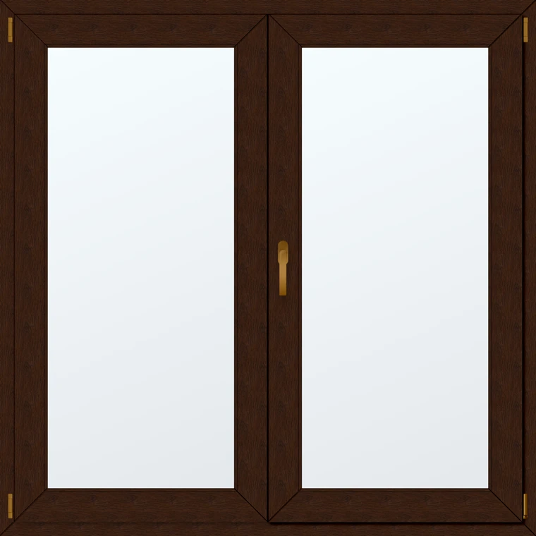 Dvoukřídlé plastové okno 160x160