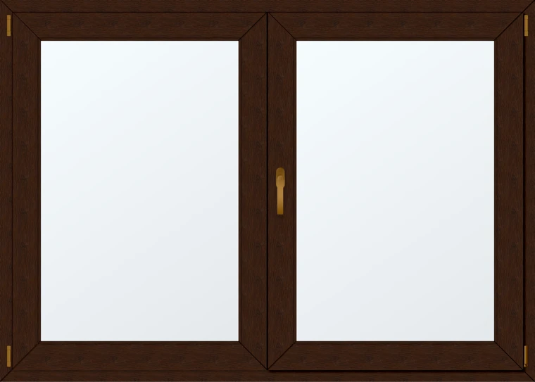 Dvoukřídlé plastové okno 180x130