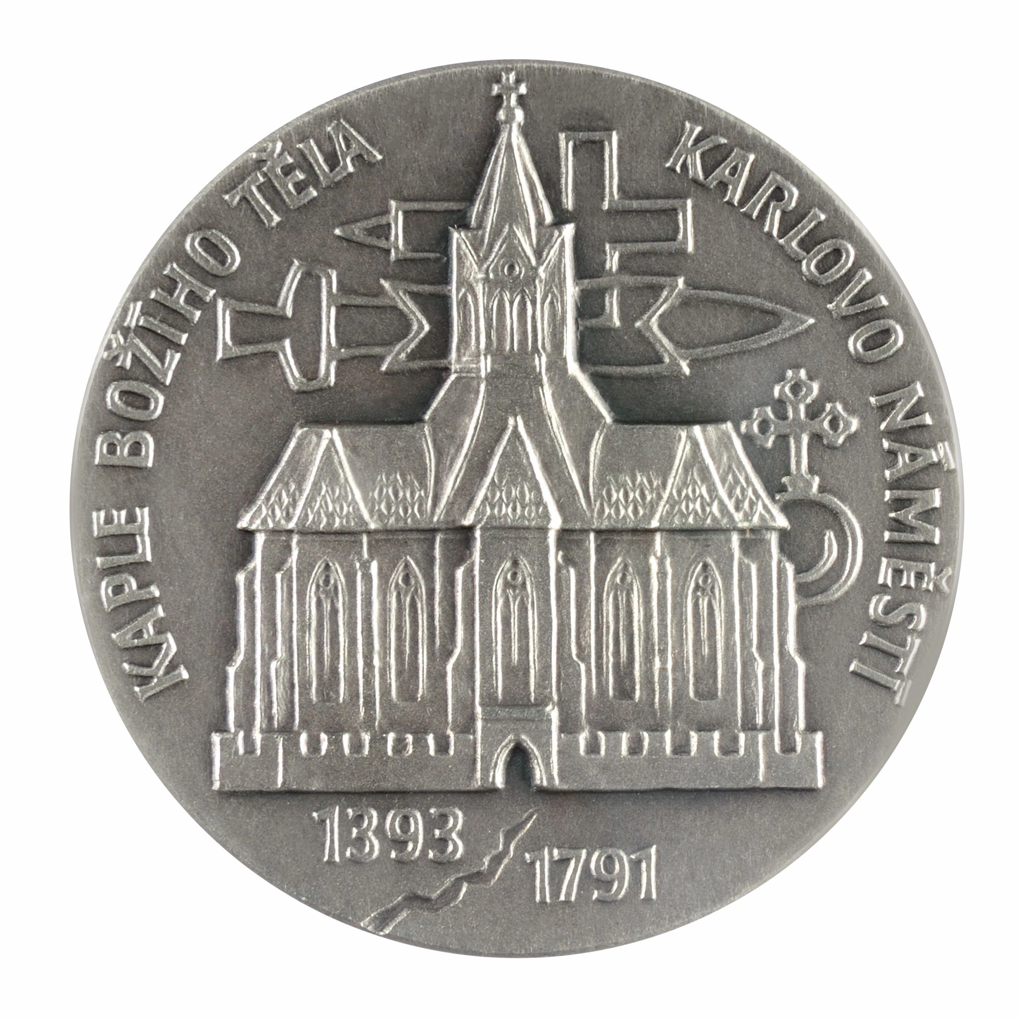 Zapomenutá Praha - sada sedmi stříbrných medailí | 7x 50 g - pohled 4