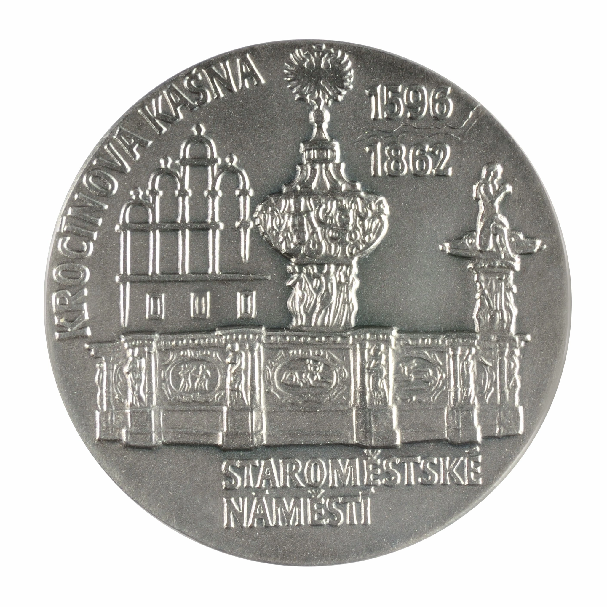 Zapomenutá Praha - sada sedmi stříbrných medailí | 7x 50 g - pohled 6