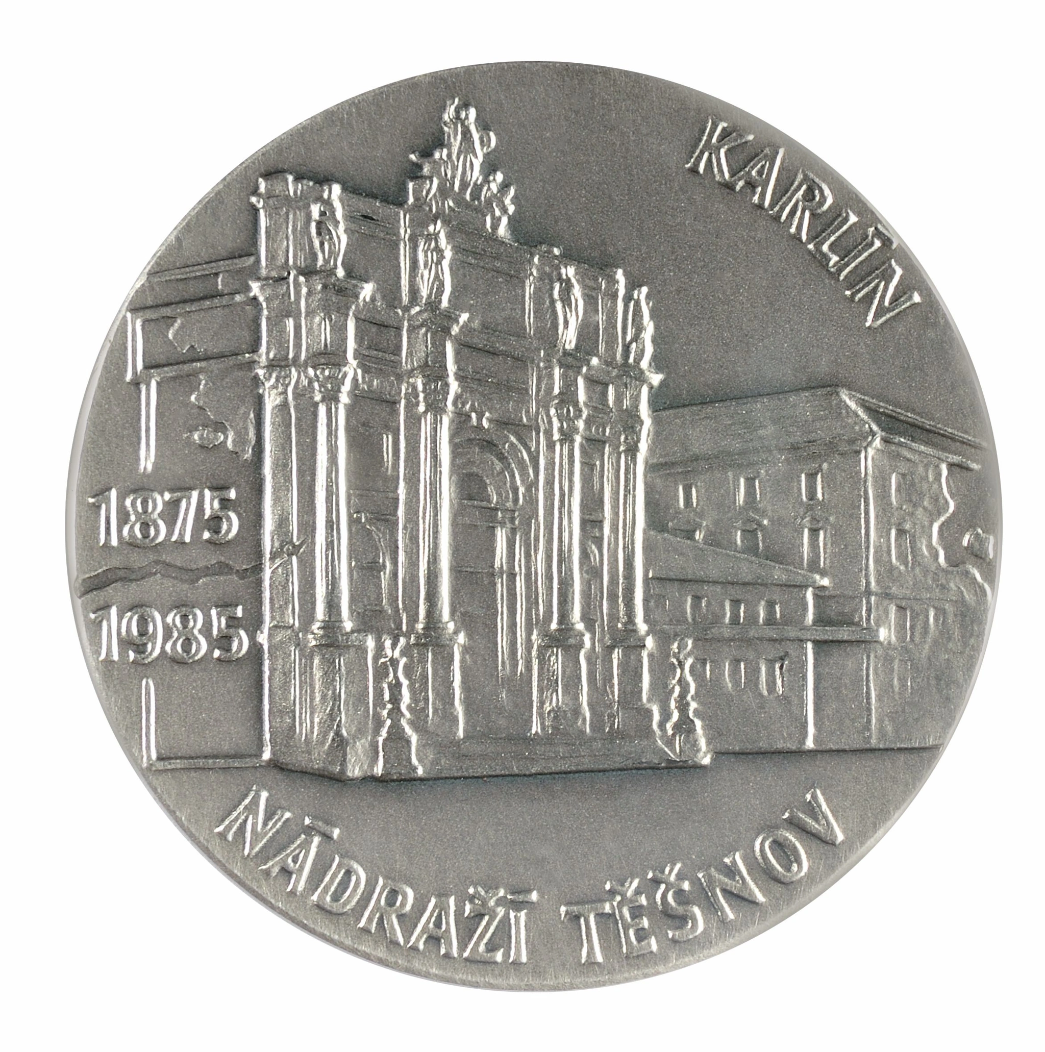 Zapomenutá Praha - sada sedmi stříbrných medailí | 7x 50 g - pohled 7