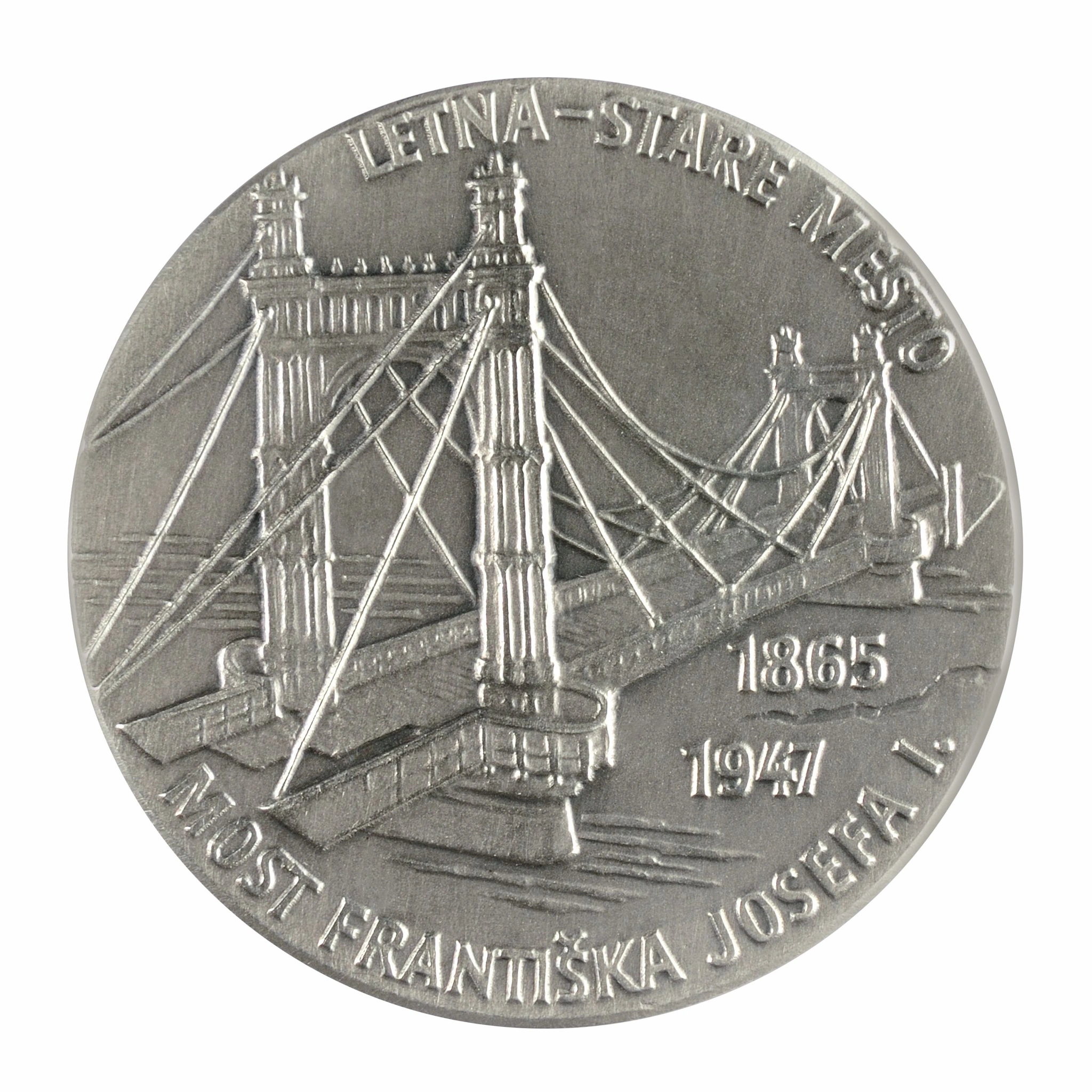 Zapomenutá Praha - sada sedmi stříbrných medailí | 7x 50 g - pohled 9