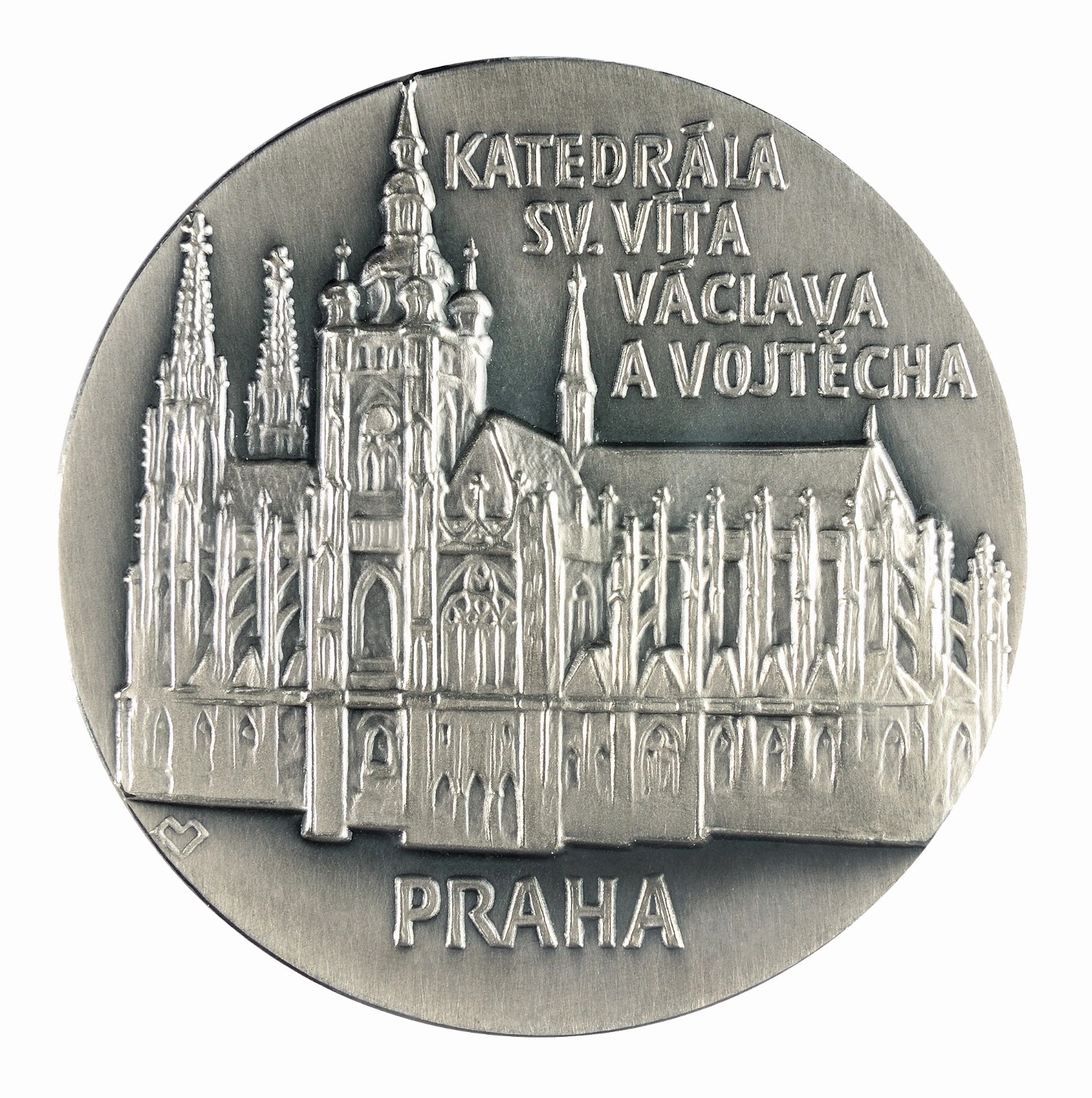 Katedrály - čtveřice stříbrných medailí | 4x 250 g - pohled 2