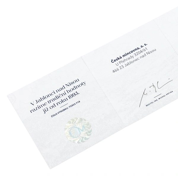 Stříbrná mince Psí plemena - Výmarský ohař proof | 31,1 g - pohled 5