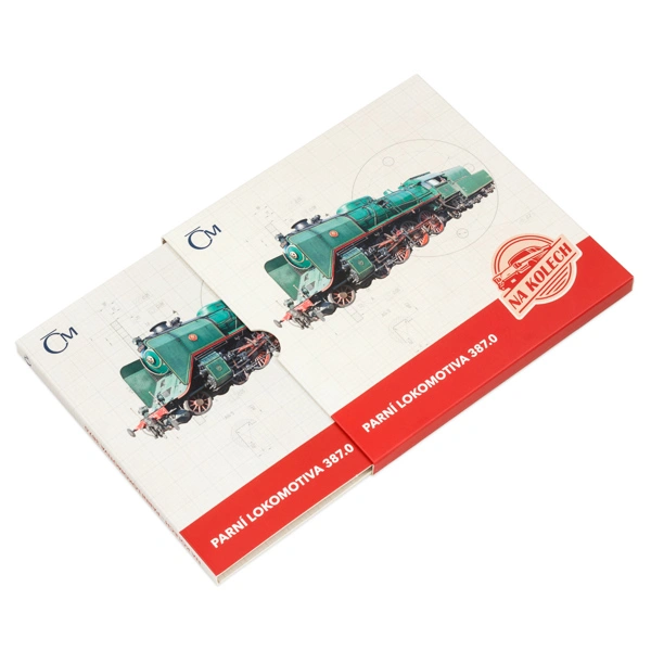 Stříbrná mince Na kolech - Parní lokomotiva 387.0 Mikádo proof | 31,1 g - pohled 4