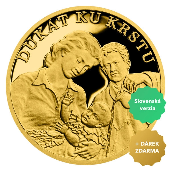 Slovenský zlatý dukát ke křtu proof | 3,49 g