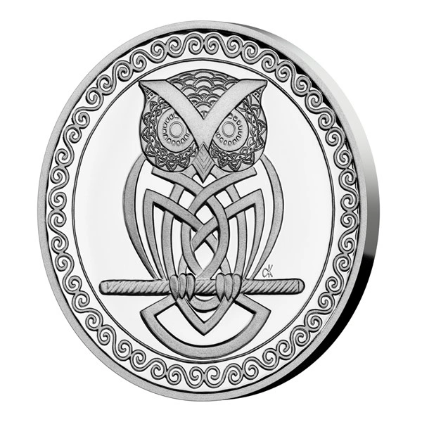 Stříbrná medaile Sova moudrosti proof | 10 g