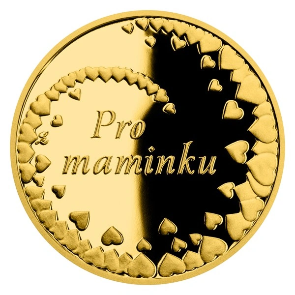 Zlatá medaile Pro maminku proof | 3,49 g