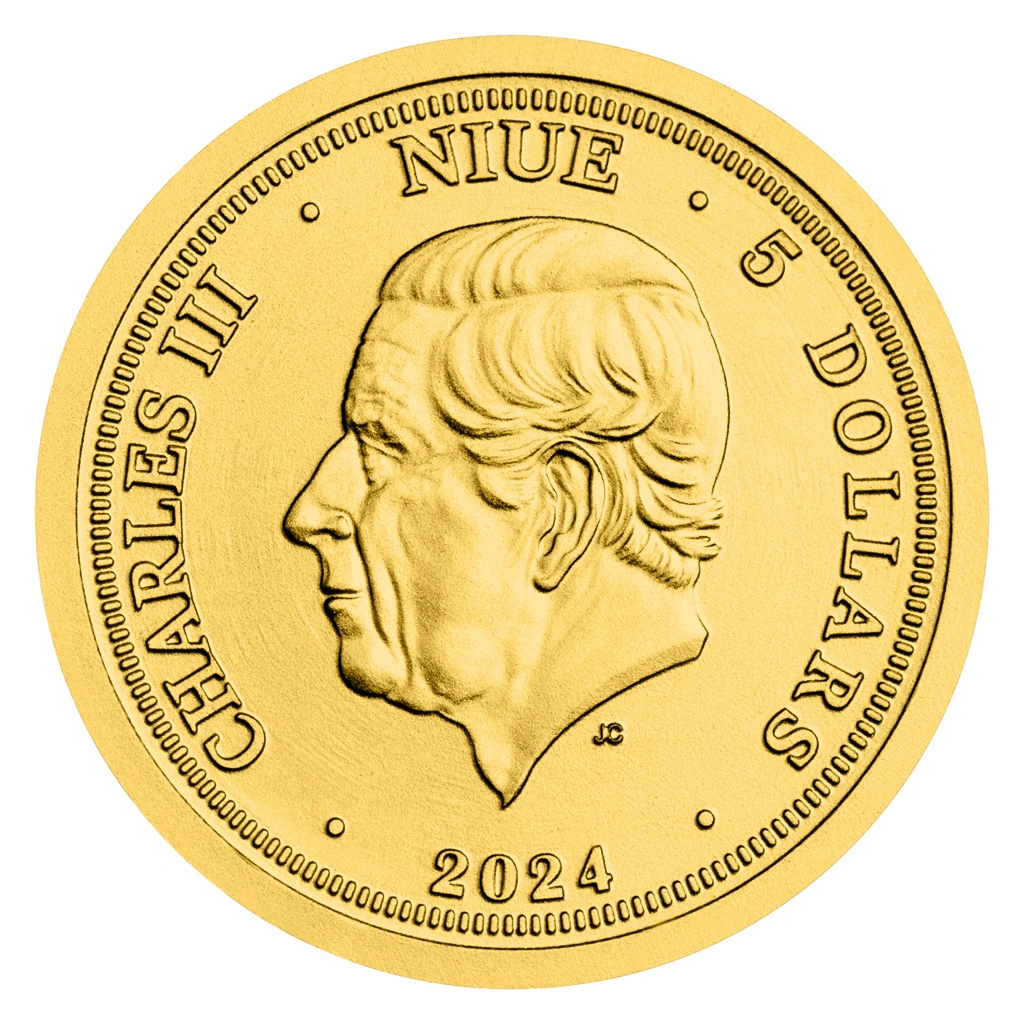 Zlatá 1/25oz investiční mince Orel 2024 stand | 1,24 g