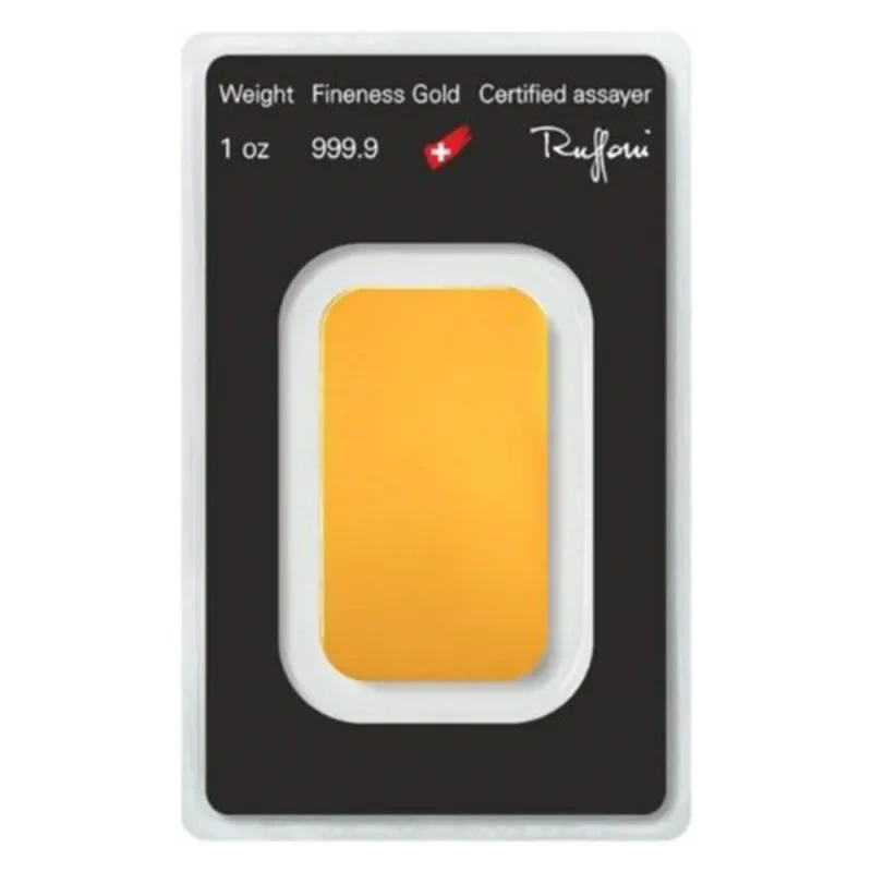 Zlatý slitek Argor-Heraeus 31,1 g