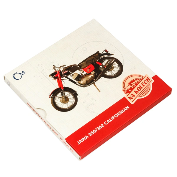 Stříbrná mince Na kolech - Motocykl JAWA Californian proof | 31,1 g - pohled 5