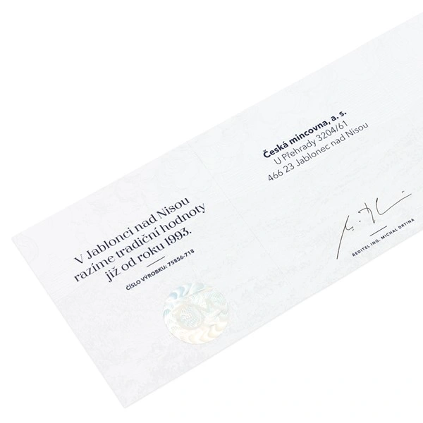 Stříbrná mince Psí plemena - Knírač proof | 31,1 g - pohled 5