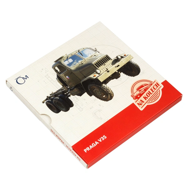 Stříbrná mince Na kolech - Nákladní automobil Praga V3S proof | 31,1 g - pohled 5
