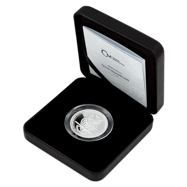Stříbrná medaile Sova moudrosti 10 g 999/1000 proof - pohled 3